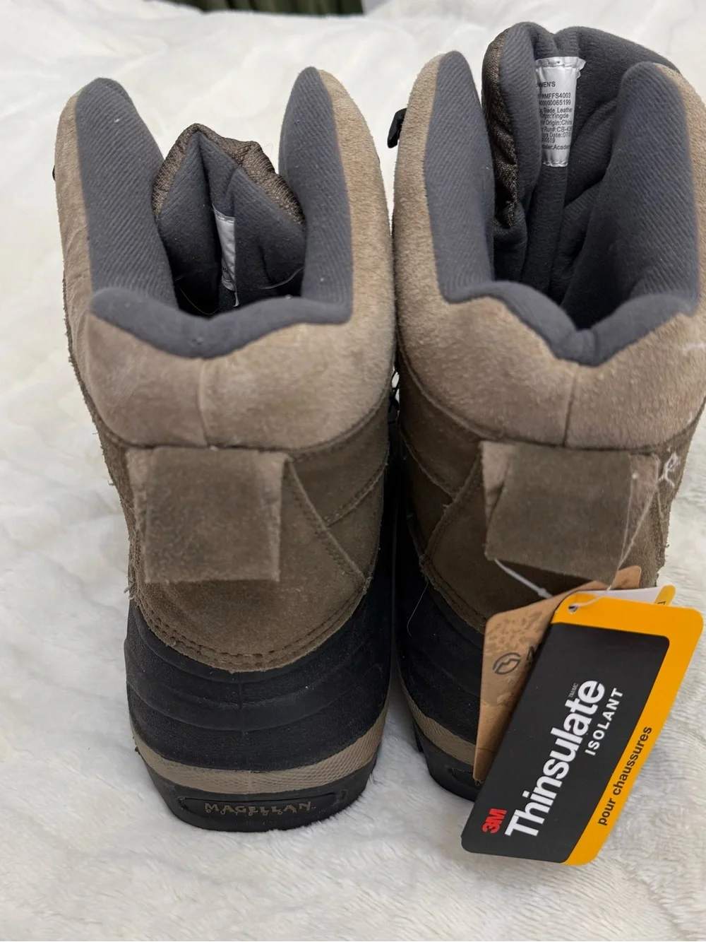 Magellan Outdoors Olive Brown Waterproof Hiking Boots